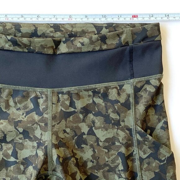 Lululemon Speed Tight III Running Leggings Size 6 Reflective Foldable Hem Ruched - Picture 14 of 16